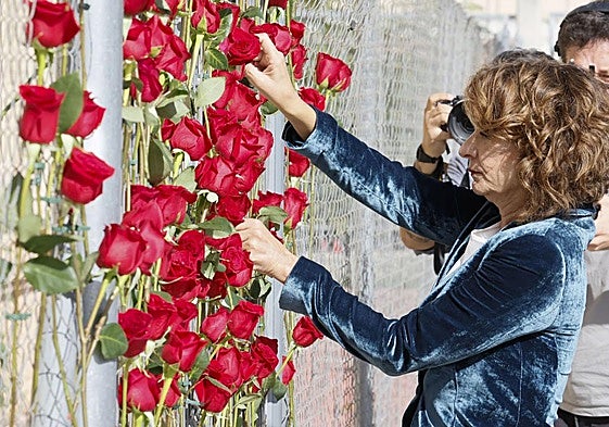 María Jesús Montero, en el acto de memoria histórica del PSOE.