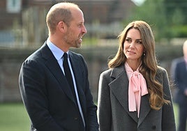 El príncipe Guillermo y Kate Middleton.