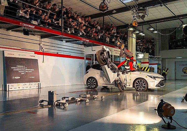 Crash tests en vivo revelan el futuro de la seguridad vial