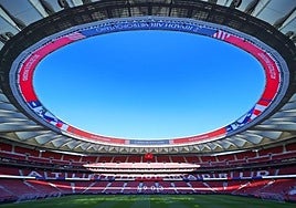 El estadio Metropolitano.
