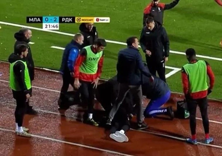 Muere un entrenador en pleno partido en Serbia tras sufrir un infarto