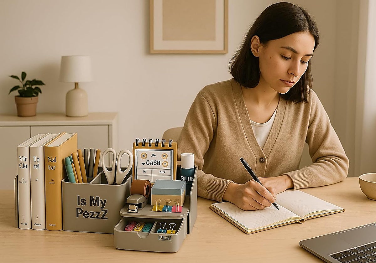 Optimiza tu espacio de trabajo con estos prácticos organizadores de escritorio