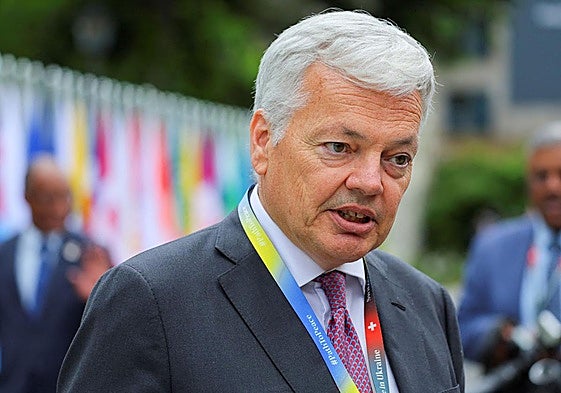 El excomisario de Justicia, Didier Reynders.