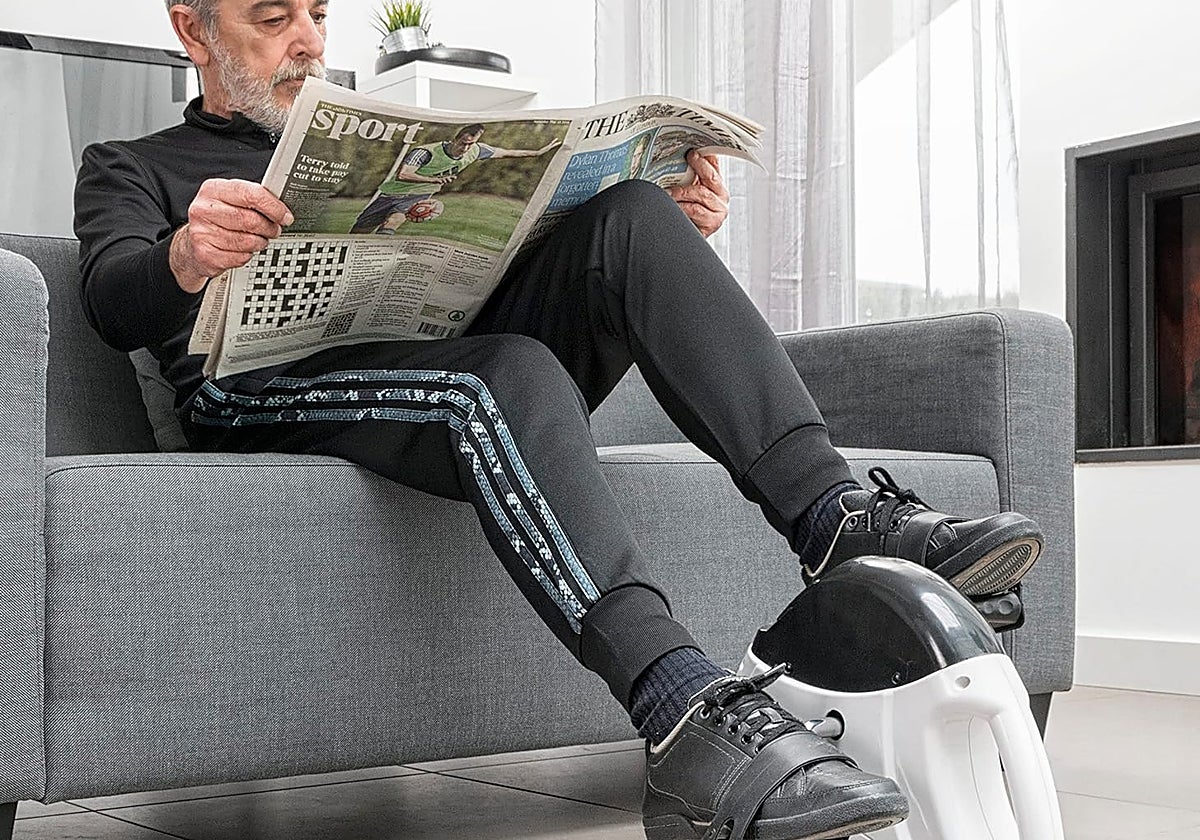 Estos pedales estáticos son perfectos para ejercitar la movilidad a cualquier edad