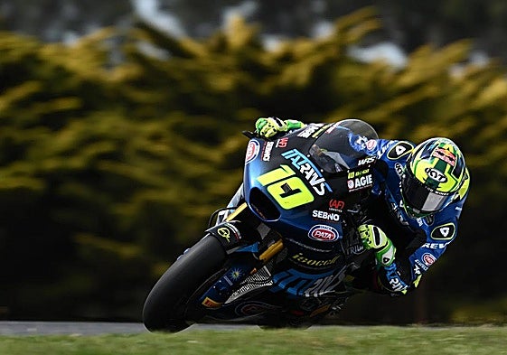 Diogo Moreira llega a Portugal como líder del Mundial de Moto2.