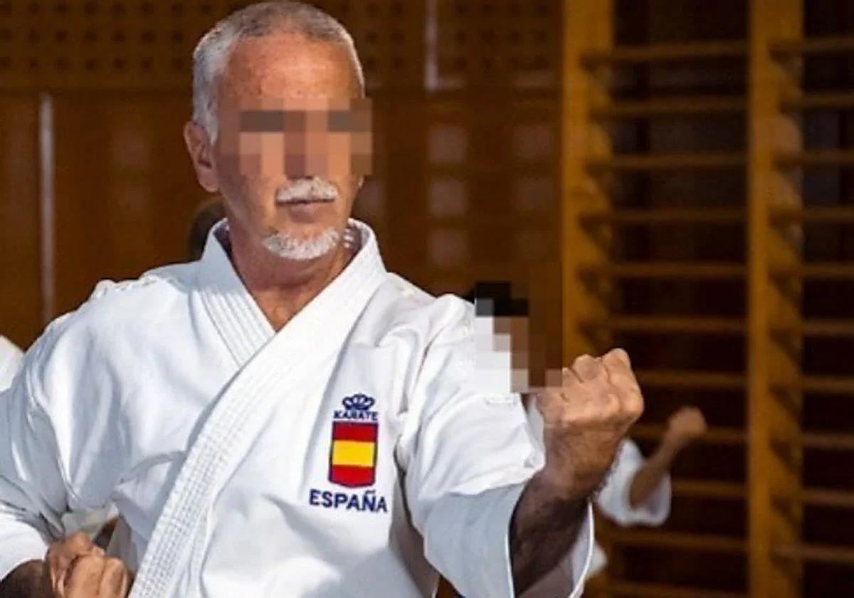 Lorenzo M. L., ex seleccionador de la Real Federación Española de Karate y Disciplinas Asociadas