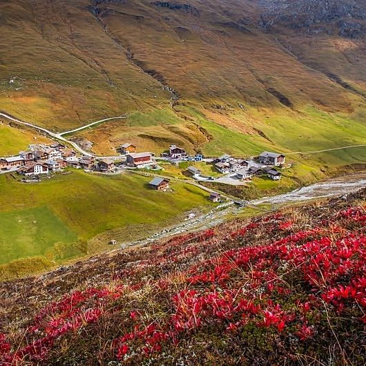Este es el pueblo más alto de Europa: está en Suiza y es tan bonito que parece un decorado de cine