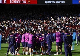 El Barcelona regresa al Camp Nou.