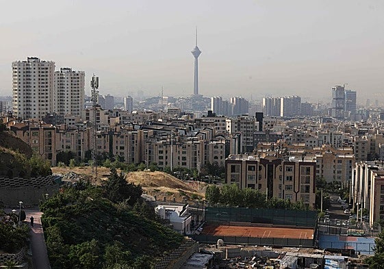Vista de Teherán.