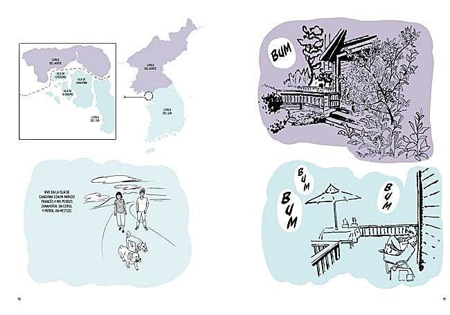 Una página de 'Mi amigo Kim Jong-Un'