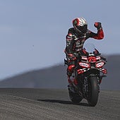 Marco Bezzecchi, durante la carrera