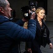 La directora de BBC News, Deborah Turness, tras su dimisión.