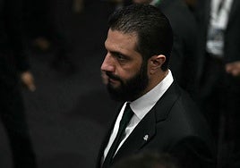 El presidente sirio, Ahmed Al Sharaa.