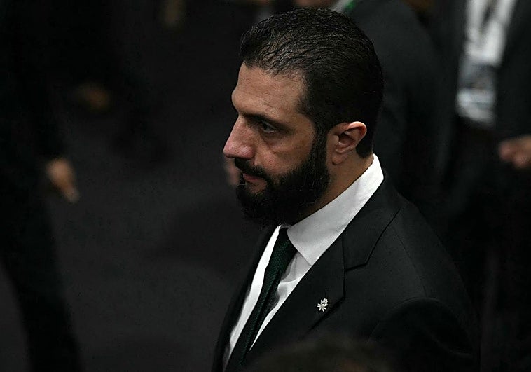 El presidente sirio Ahmed Al Sharaa conquista la Casa Blanca