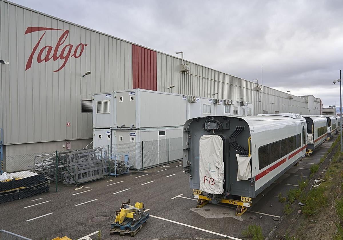 Instalaciones de Talgo en Rivabellosa (Álava)