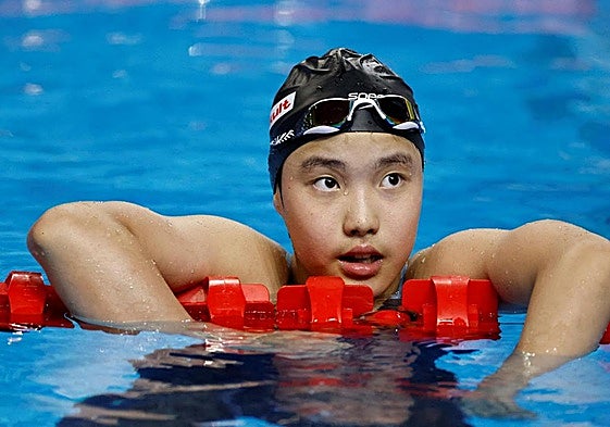 Yu Zidi, en los pasados Mundiales de Singapur.