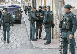 Imagen de archivo de un operativo de la Guardia Civil