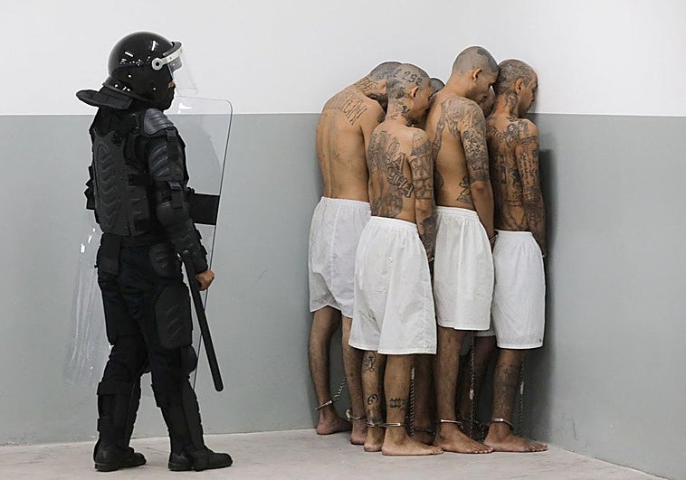 El calvario de los venezolanos en la megacárcel de Bukele: «Me empecé a ahogar con la sangre»