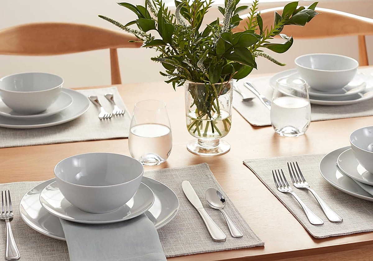 Estas vajillas combinan diseño y resistencia y hasta te abrirán el apetito