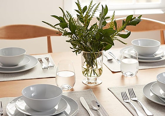 Estas vajillas combinan diseño y resistencia y hasta te abrirán el apetito