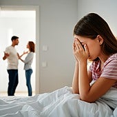 Nervios, agobio... y ahora problemas de aprendizaje: así afecta tu estrés a tus hijos