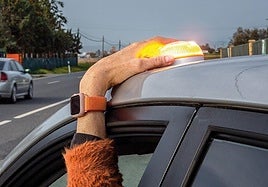 La baliza sustituye a los tradicionales triángulos de emergencia