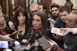 La portavoz de Junts en el Congreso, Miriam Nogueras
