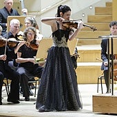 María Dueñas en su actuación en el Auditorio Nacional.