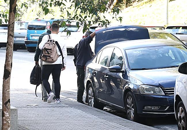 Registro de Noran, en Donostia, por parte de la UCO.