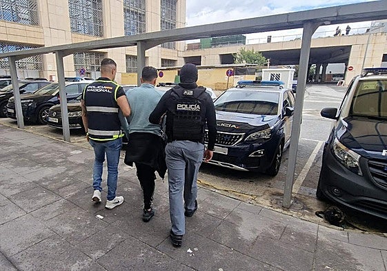 Detención de 'Pipo' Chavarría en Málaga.