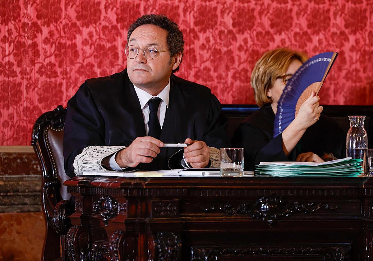 García Ortiz, en un momento del juicio.