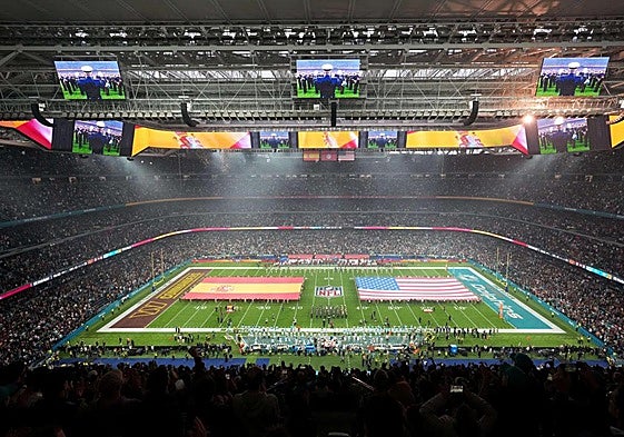 El NFL Madrid Game 2025, en imágenes