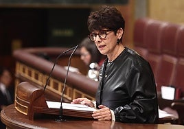 La portavoz del PNV en el Congreso, Maribel Vaquero.