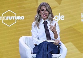 La vicepresidenta segunda, Yolanda Díaz.