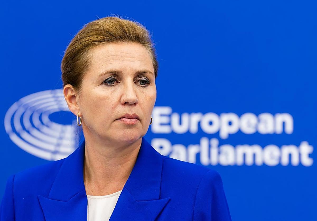 La primera ministra danesa, Mette Frederiksen.