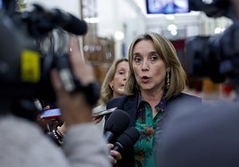 La vicesecretaria de Regeneración Institucional del PP, Cuca Gamarra.