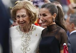 Por qué la reina Sofía sí va a estar en la conmemoración del 50 aniversario de la monarquía junto a Letizia, Leonor y Sofía