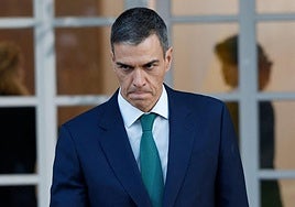 El presidente del Gobierno, Pedro Sánchez.