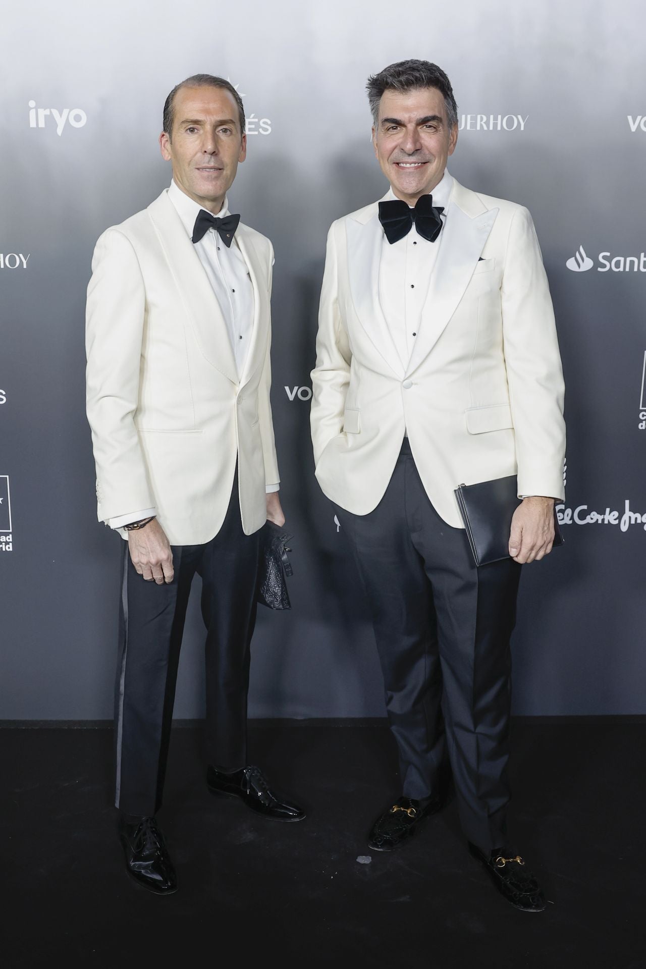 El chef Ramón Freixa y su marido, David del Castillo.