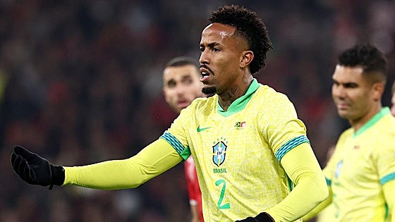 Militao, dos semanas de baja por una lesión en el aductor