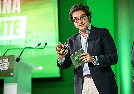 El diputado de Vox José María Figaredo.