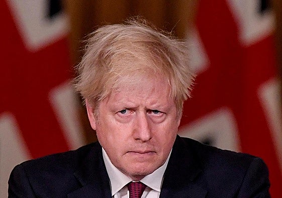 El exprimer ministro británico Boris Johnson, en una imagen de archivo.
