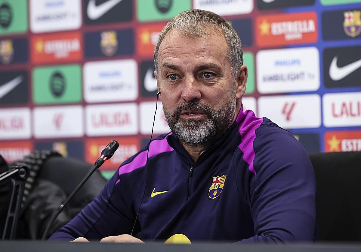 Hansi Flick, sobre Lamine: «Que se quedase aquí era la decisión correcta»