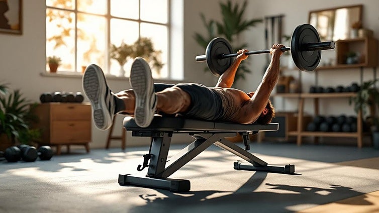 Si te gusta entrenar en casa, no te pierdas estos bancos de musculación