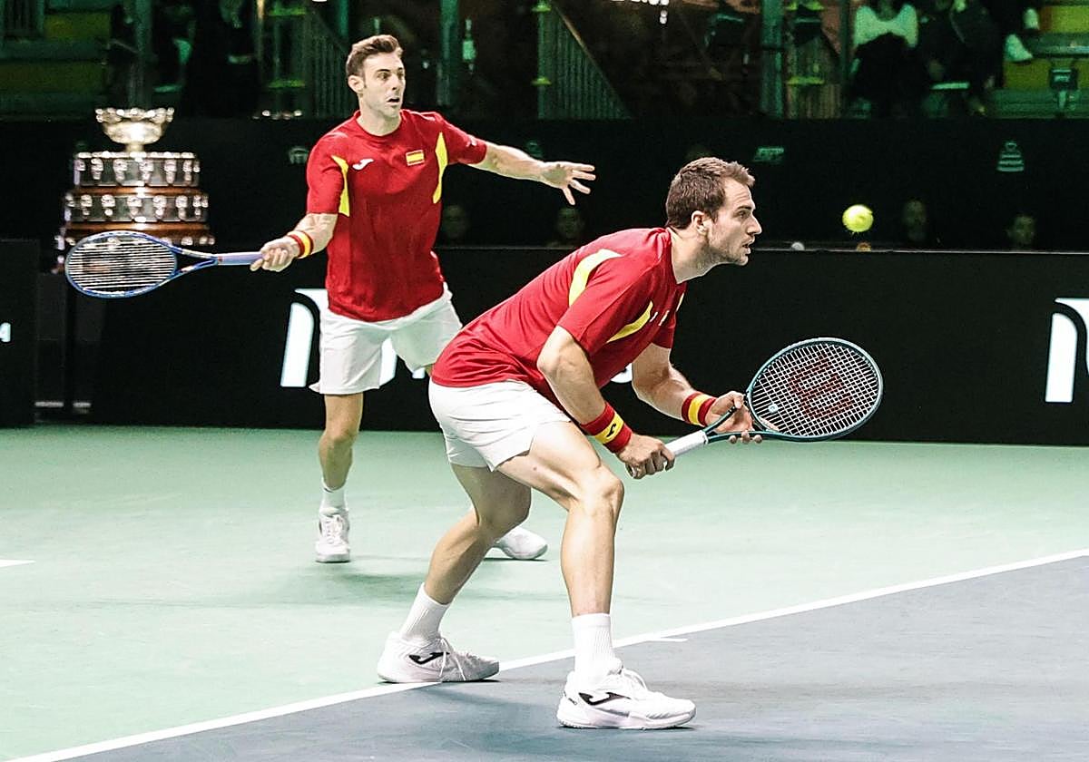 Así hemos narrado el punto decisivo del dobles que han ganado Granollers y Martínez