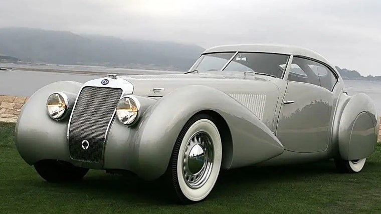 El Delage D8-120 Sport Aero Coupe de 1937, obra maestra de Paulin
