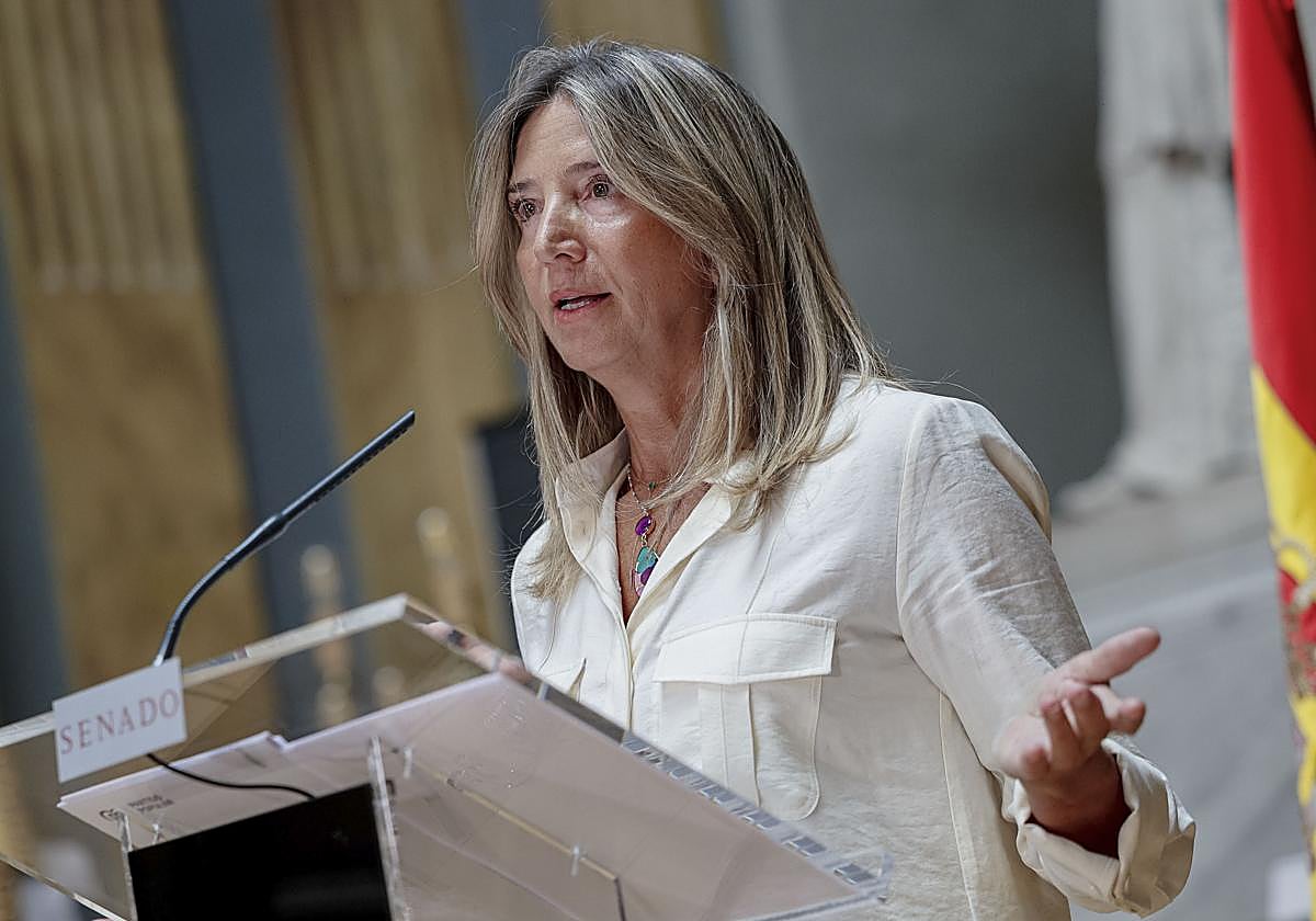 La portavoz del Grupo Popular en el Senado, Alicia García.