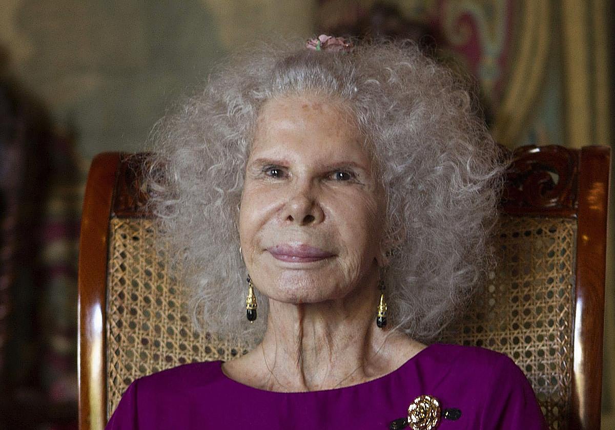 Cayetana Fitz-James Stuart y Silva, duquesa de Alba.