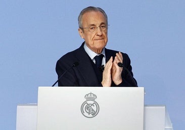 Florentino Pérez avanza que futuros inversores adquirirán el 5% del Real Madrid