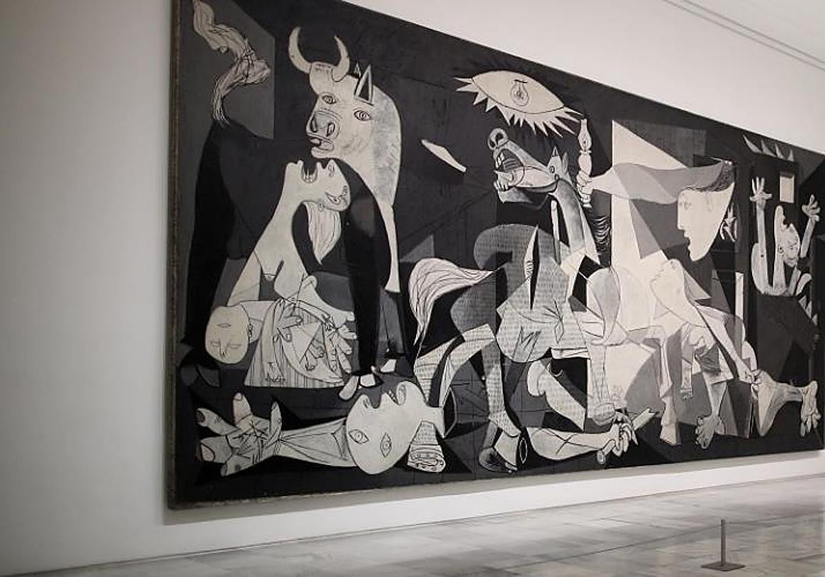 El cuadro está en el Museo Reina Sofía de Madrid.